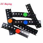 390Pcs/50pcs 0402 0603 0805 1206 3528 2835 5050 5730 SMD LED Kit Diodes Light Emitting Chip Surface Mount Diodo Red/Green/Blue
