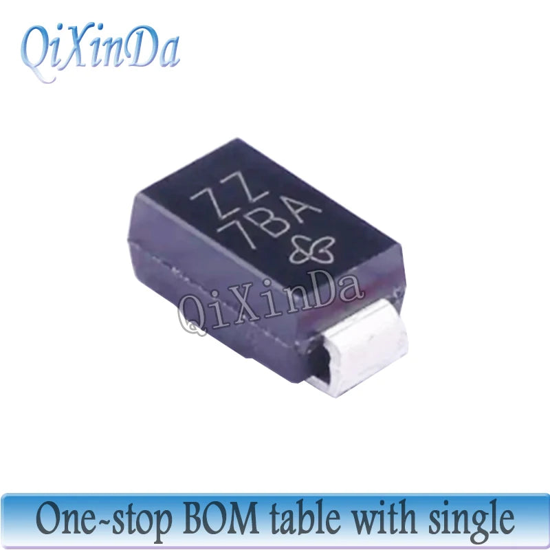 50pcs Smd Tvs Diode SMAJ64A SMAJ70A SMAJ75A SMAJ85A SMAJ90A SMAJ100A SMAJ110A SMAJ120A SMAJ130A SMAJ150A SMAJ188A SMA_DO-214AC