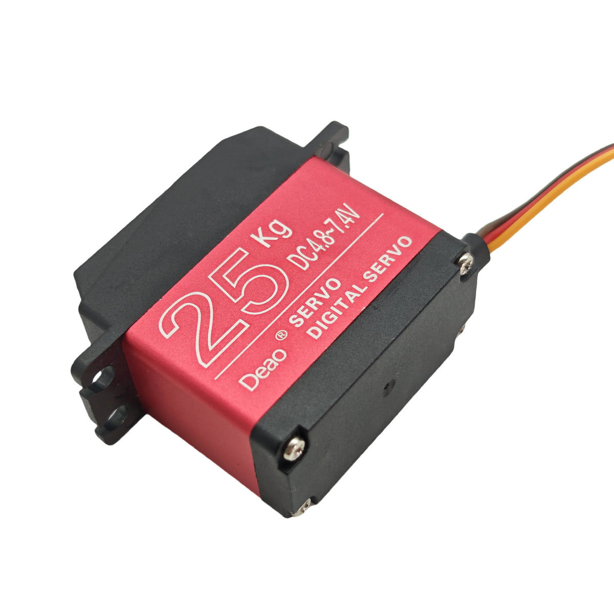 Waterproof 20KG 25KG 30KG 35KG Servo 180 Degree 270 Degree Large Torque Digital Servo Metal Gears 25T Servo Arm For RC Car Truck