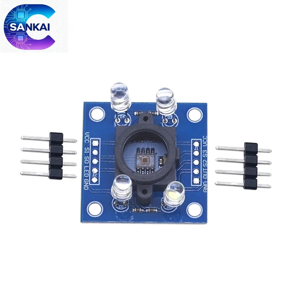 GY-31 TCS3200 Color Sensor Module, Color Recognition Detector for Arduino, 3-5V