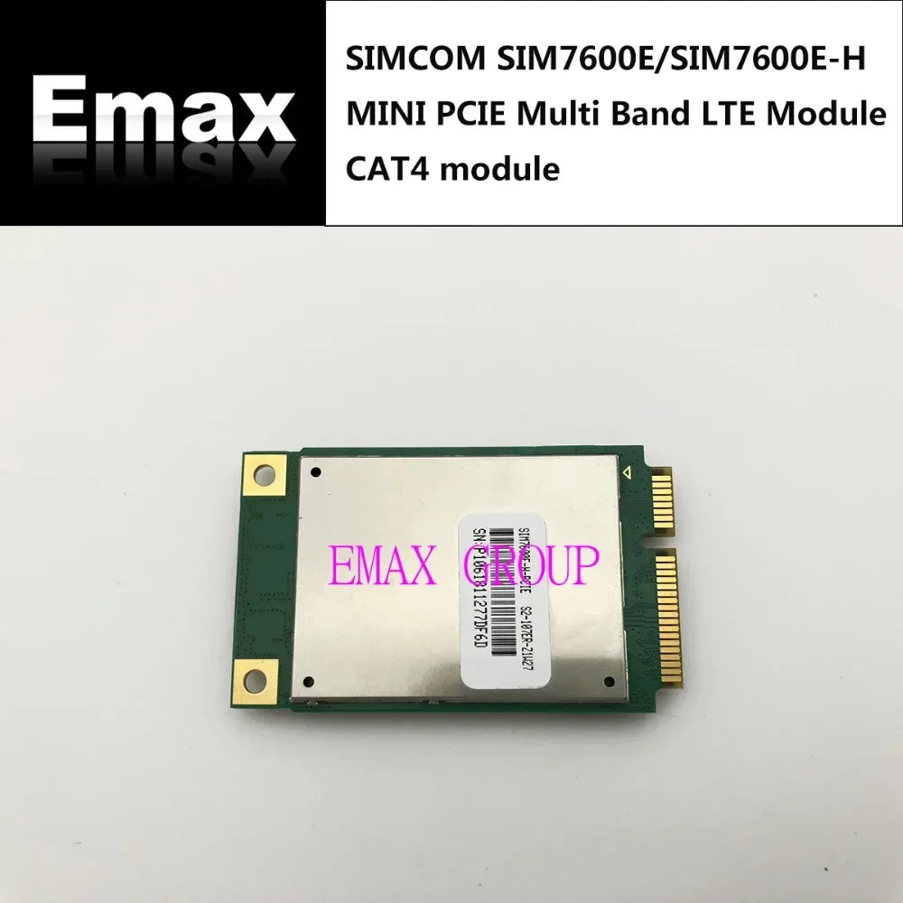 SIM7600E-H SIMCOM MINIPCIE CAT4 LTE Module LTE-FDD module Guaranteed 100% New Original SIM7600+ USB Adapter +4g lte Antenna