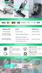 Samzhe 1000Mbps Cat6 Ethernet Cable Gigabit High Speed  Internet Cord RJ45 Shielded Network LAN Cord for PC PS5 PS4 PS3 Xbox