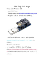 ESP01 Programmer Adapter USB to ESP8266 ESP01S Downloader with Auto Download Function CH340 for Arduino DIY Projects
