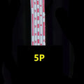 1/2/5M UL2468 Flat Ribbon Cable 26AWG Red White PVC Wire 2.54mm Pitch 4P-12P LED Display Screen Connection Line