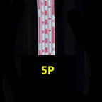 1/2/5M UL2468 Flat Ribbon Cable 26AWG Red White PVC Wire 2.54mm Pitch 4P-12P LED Display Screen Connection Line