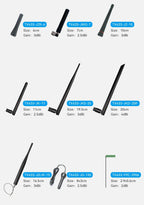 Wifi Lora Outdoor Fiberglass Antenna 868/915MHZ CDEBYTE TX915-BLG-26 N-J Connector 3-6dBi Waterproof for Router Modem Aerial