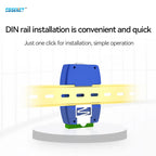 CAN to RS485 RS232 RS422 CANBUS Serial Protocal Converter 2-Way Transparent Data transmission CDSENET ECAN-401S CAN 2.0 Modbus