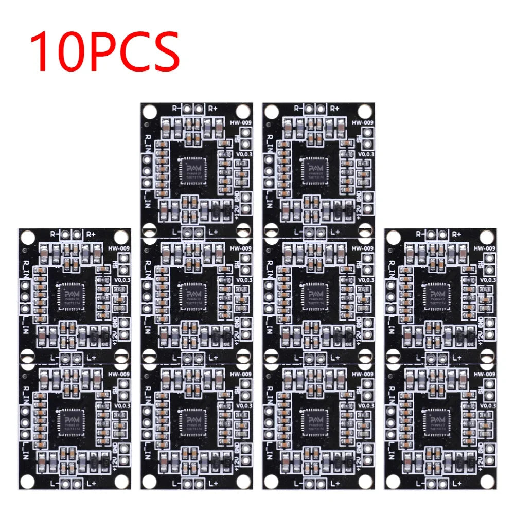 PAM8610 Digital Audio Amplifier Board 2x15W Voice Sound Amplifier Module Class D Dual Channels Stereo Mini Power Amplifier Board