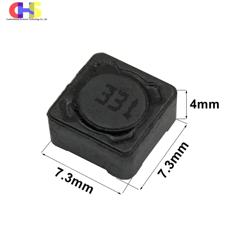 (10-100PCS) 7x7x4mm CDRH74 Power Inductor 2.2/3.3/4.7/6.8/10/15/22/33/47/68/100/150/220/330/470UH CDRH74R CD74 SMD Inductance