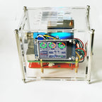 Raspberry Pi 4B UPS Uninterruptible Power Supply Acrylic Shell Kit Ice Tower Fan IPS Screen System Monitoring