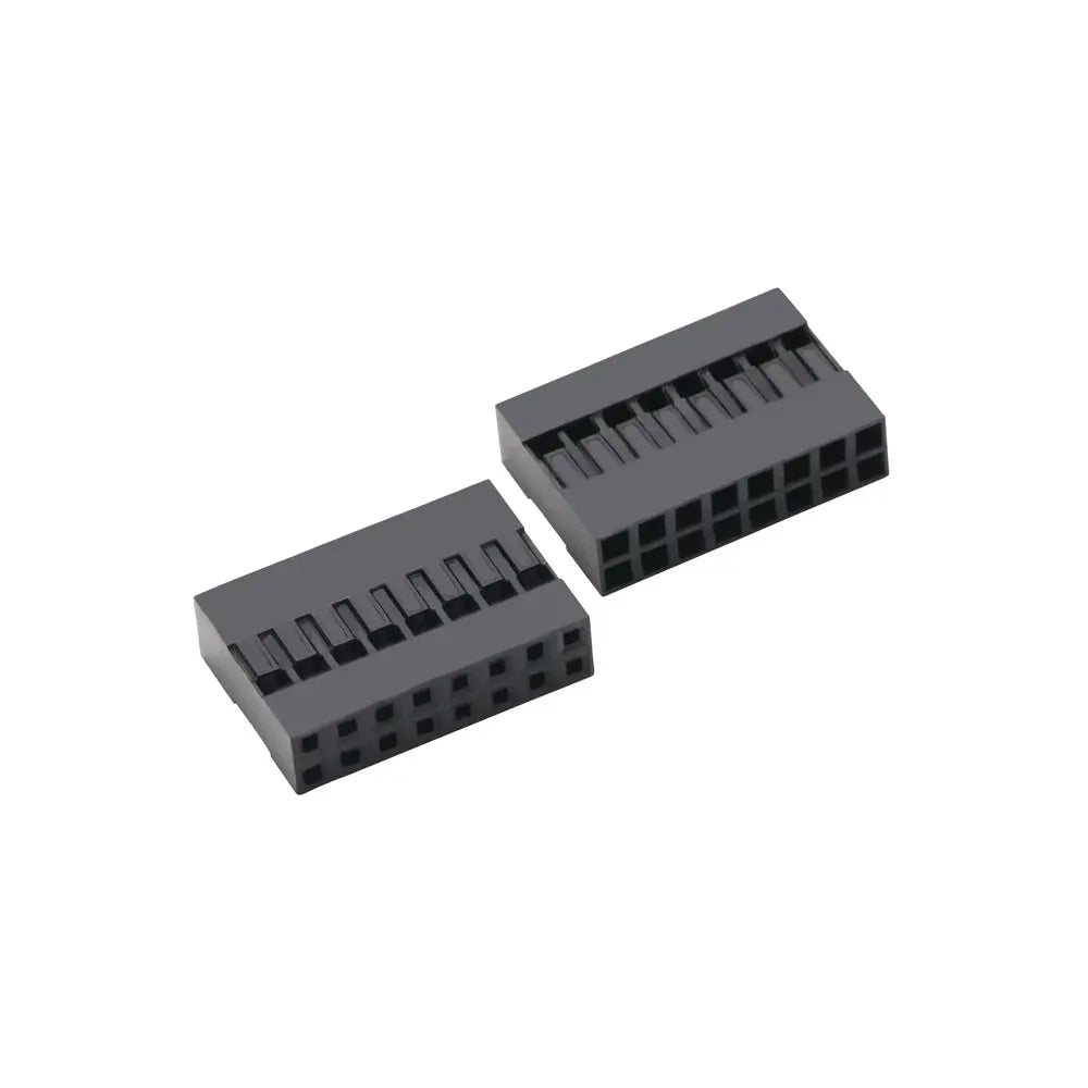Dupont Plastic Shell Plug 2.54mm Single Double Row Dupont Connector 1/2/3/4/5/6/7/8/9/10P 2*2/3/4/5/6/8/10/20P Housing Terminals