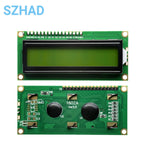 1602A IIC 16x2 LCD Module – Yellow-Green Screen With Level Conversion, 5V For Arduino & MCU Projects