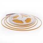 5v 12v Orange COB LED Strip Utlra Thin 2.7mm Flexible Ribbon Tape for car Lights Room Decor Amber 1800K 1900K 1m 2m 3m 5m 0.5m