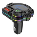 Bluetooth 5.3 FM Transmitter Handsfree Car AUX Radio Modulator MP3 Player with QC3.0 & PD20W Fast Charge Adapter Car Accessories