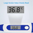 Professional Animal Digital Thermometer with Soft Probe Blue Digital Pet Dog Cat Veterinary Thermometer Waterproof Equipment