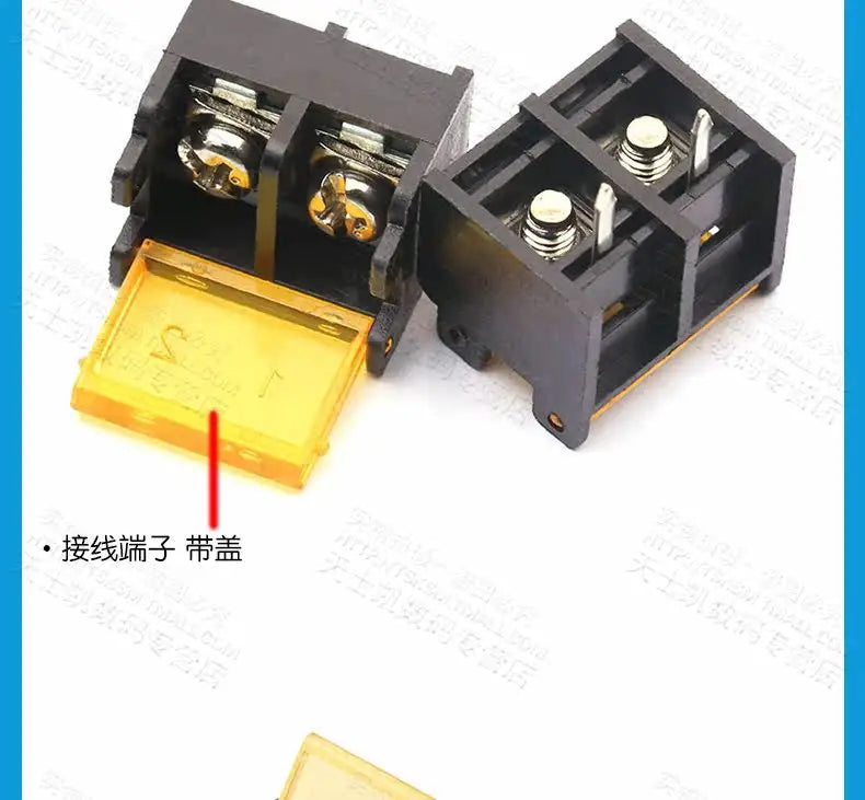 2pcs HB9500-2P 3P 4P 5P 6P 7P 8P 9P 10Pin PCB Screw Terminal Block Connector HB-9500 300V 30A Lid Barrier Terminal 9.5MM Pitch