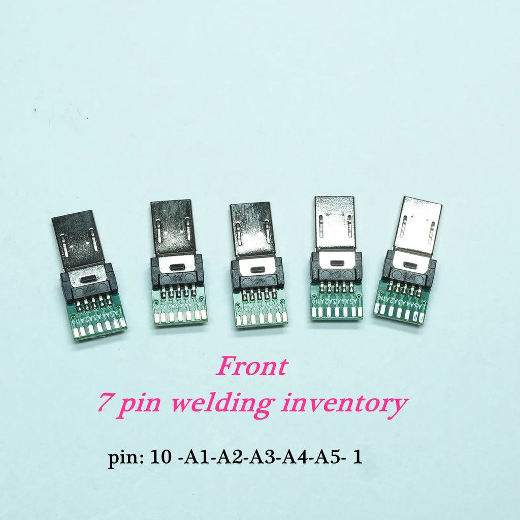 For Sony Camera Camera plug Multi  USB Female Socket Detection Multi 15-pin USB Plug (male)DIY Welding Wire Suitable