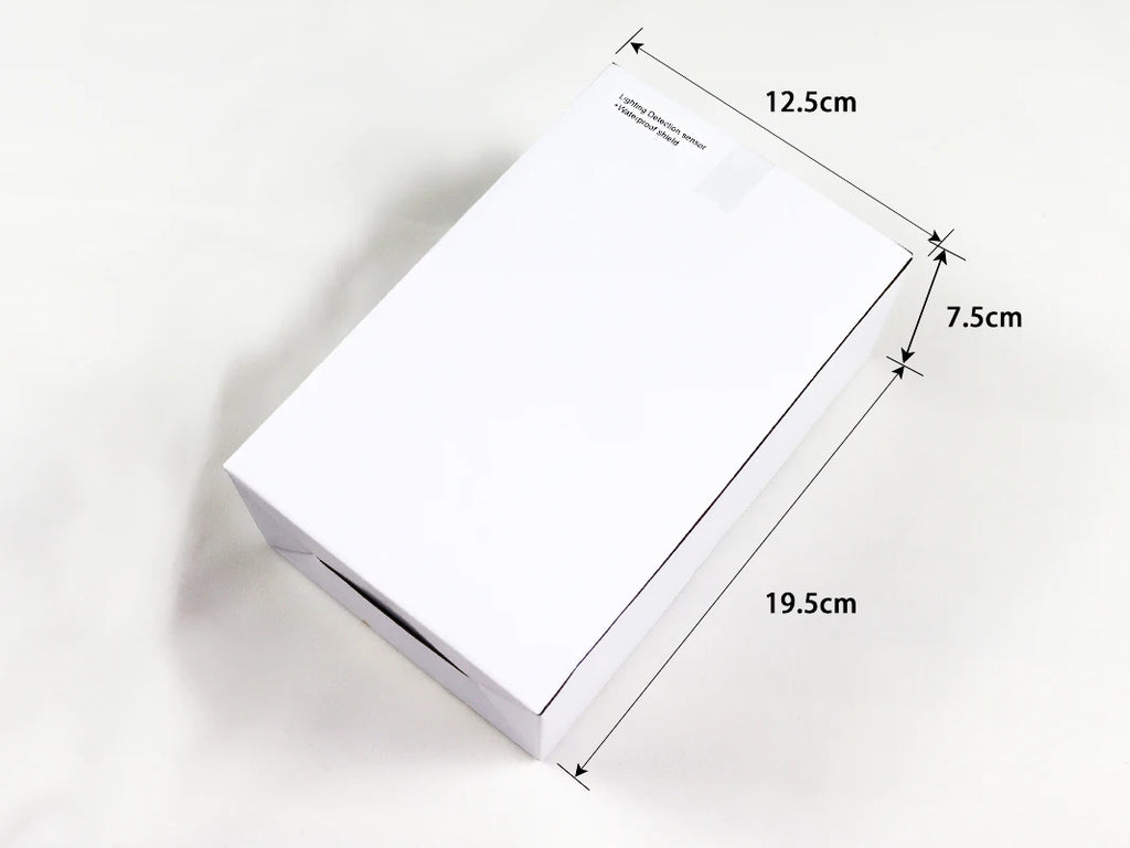Misol WH57 Outdoor Wireless Lightning Sensor with Plastic Shield, Lightning Detection Sensor