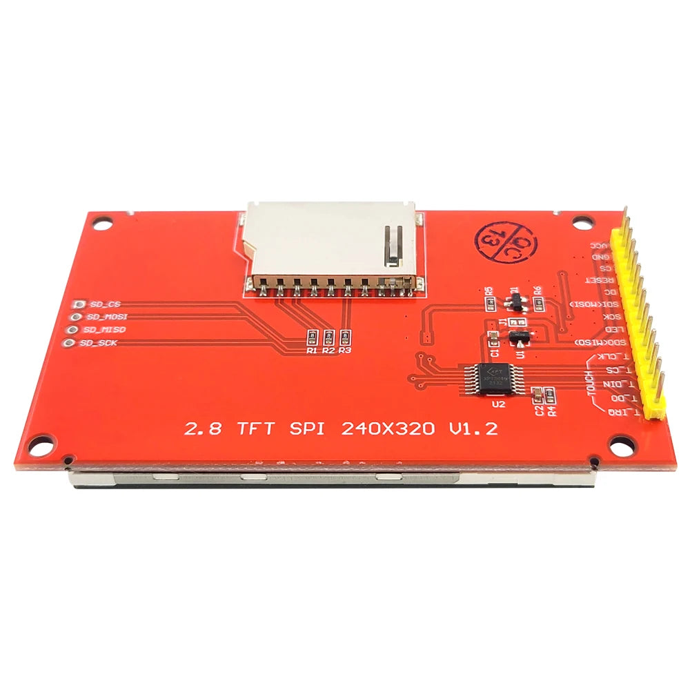 ESP32-S3-DevKitC-1 Development Board Kit With 2.8 Inch TFT LCD BT 2.4G Wifi Module N16R8 8MB PSRAM 16MB FLASH 42Pin CH340C TypeC