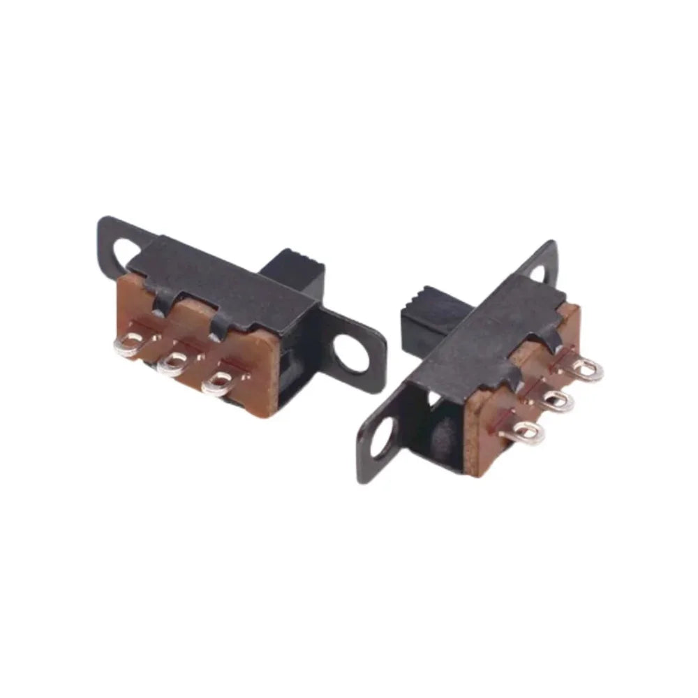 70Pcs/Box Micro Slide Switch SS12F15 SK12D07 Toggle Switch Interruptor On-Off Mini Slide Switch PCB Mount For Arduino