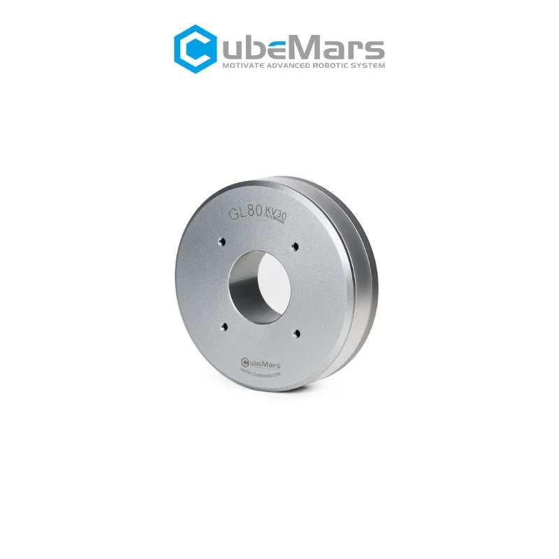 Cubermars GL80 BLDC Gimbal Motor with Hall Sensor Hollow Shaft Low Cogging Torque Low Noise for Camera Cinematic Gimbal System