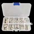 55PCS FPC 0.5mm Pitch Flip Type Under Clamshell Socket FFC Flat Cable Connector 4P 6P 8P 10P 12P 14P 16P 20P 24P 30P 40P Kits