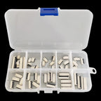 55PCS FPC 0.5mm Pitch Flip Type Under Clamshell Socket FFC Flat Cable Connector 4P 6P 8P 10P 12P 14P 16P 20P 24P 30P 40P Kits