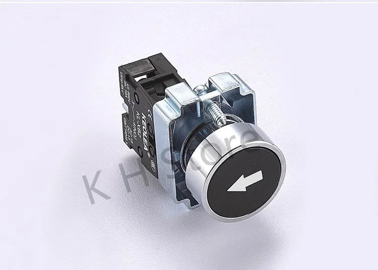 1Pcs Button Switch Self Reset Small Mushroom Head Emergency Stop 22mm Knob Key Start Inching Power on XB2-BG21 XB2-BA31 XB2-BS54
