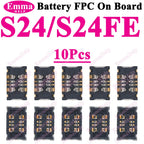 10Pcs Battery FPC Connector FPC for Samsung S24 S23 S22 S21 S20 S10 S10E Note 20 10 Plus S10 Lite On-Board Contactor Clip Plug