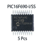 1~100Pcs PIC16F690-I/SS SSOP20 SMD 8Bit MCU 20MHz 4K Flash Microcontroller Chip For Electronic DIY And Industrial Control