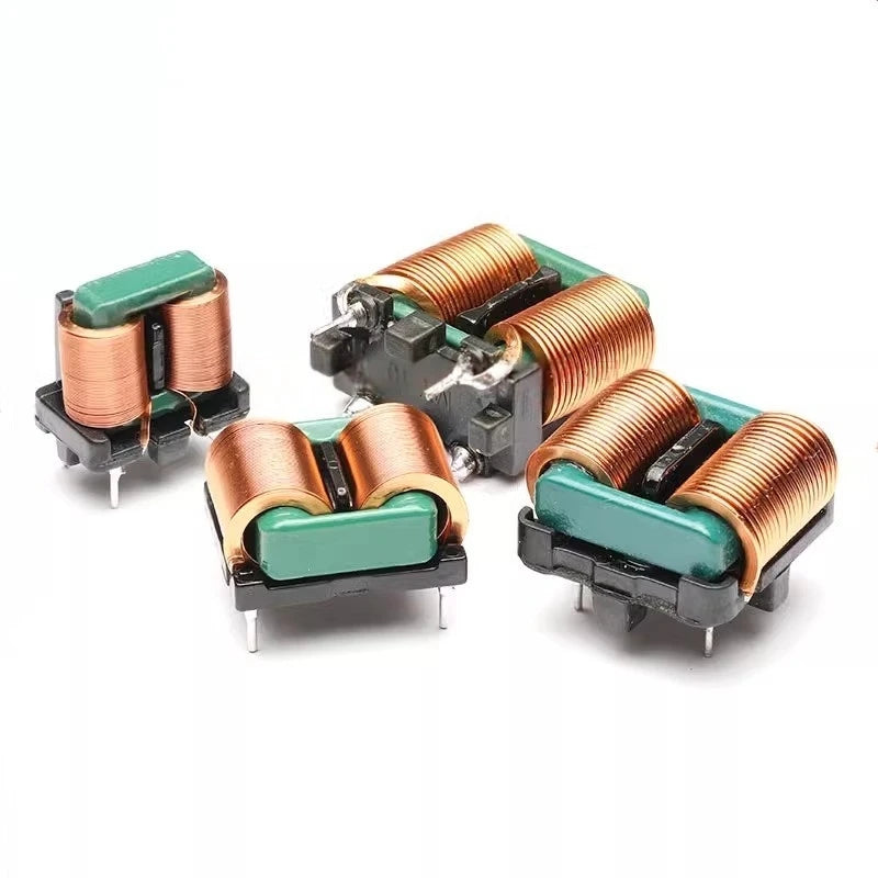 1pcs Common Mode Inductor 5mh 10mh Flat Wire Emi Common Mode Magnetic Loop Inductor, High Current Filter Inductor Coil