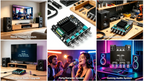 2.1 Channel BL Digital Power Amplifier Module with Subwoofer Output High Low Bass Adjustment 100W+50W+50W High Fidelity Bluetooth 5.0 Audio Board