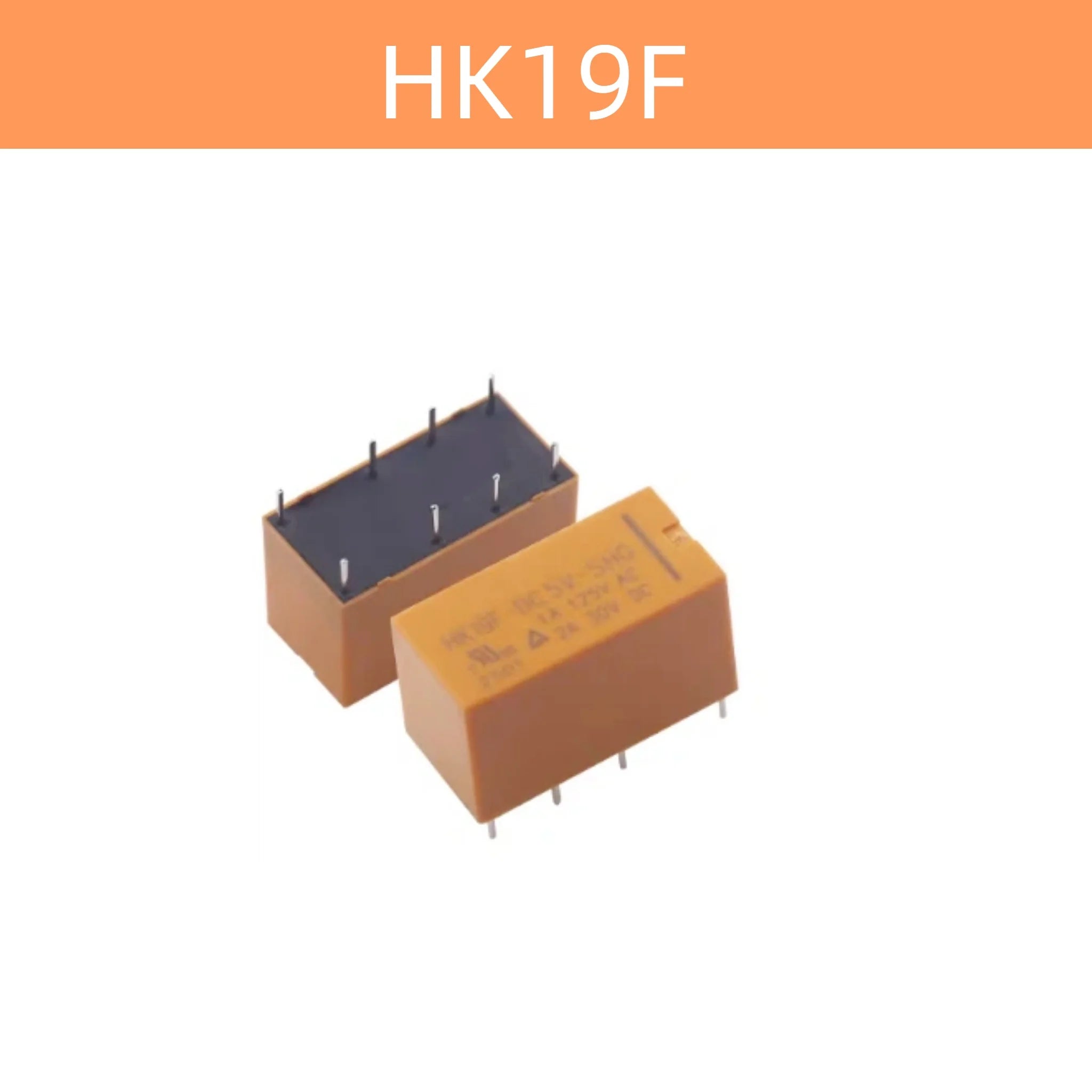 1-10pcs Relay HK19F-DC3V-SHG HK19F-DC5V-SHG HK19F-DC6V HK19F-DC12V HK19F-DC24V HK19F 3V 5V 9V 12V 24V 8PIN 1A Relays