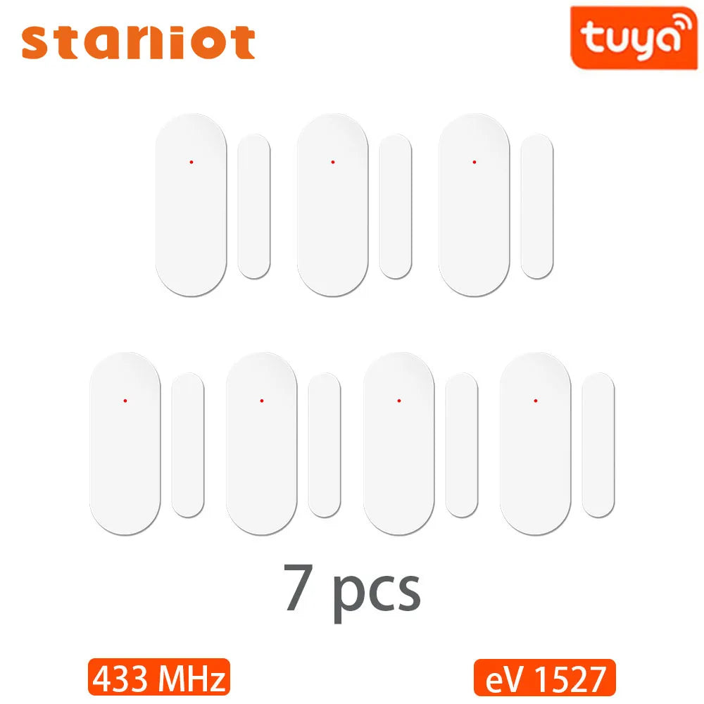 Window Door Magnetic Sensor Door Open Closed Detectors Wireless Smart Home Security Protection Alarm System App Remote Control