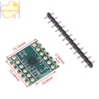 【HT】【HT】Six-Axis Sensor LSM6DSV Module SPI/I2C Compatible For Smol/SlimeVR - Accelerometer & Gyroscope Data Logging