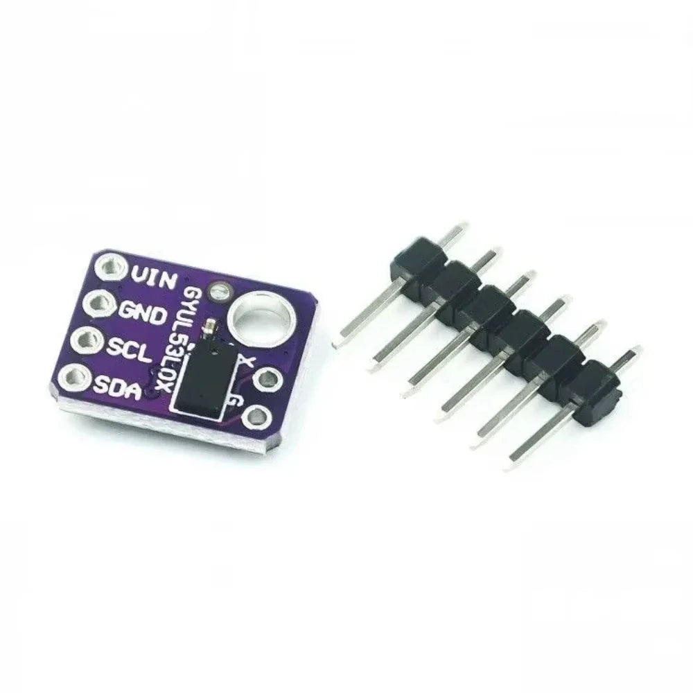 VL53L0X Time-of-Flight (ToF) Laser Ranging Sensor Breakout 940nm GY-VL53L0XV2 Laser Distance Module I2C IIC