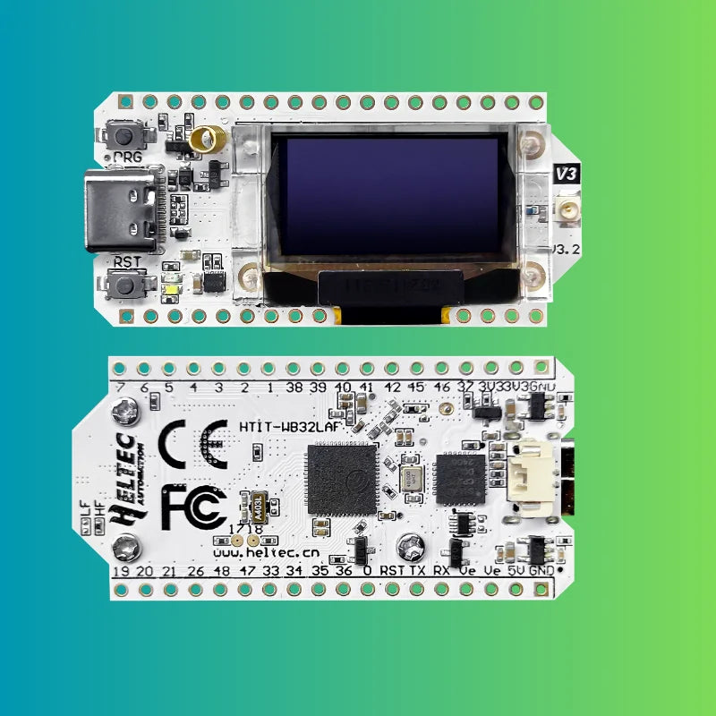 Heltec WiFi LoRa 32 V3 Development Board with Plastic Case ESP32 S3 SX1262 Meshtastic LoRaWAN Compatible OLED Display