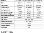 LCTC 10A 25A 40A DIN Rail Solid State Relay Single Phase SSR With Heatsink DC Control AC/ AC Control AC/ DC Control DC