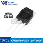 10PCS CRG60T60AN3H G60T60AN3H 60T60 600V 60A OR CRG40T60AN3H G40T60AN3H 40T60 600V 40A TO-3P IGBT Transistor 100% New Original