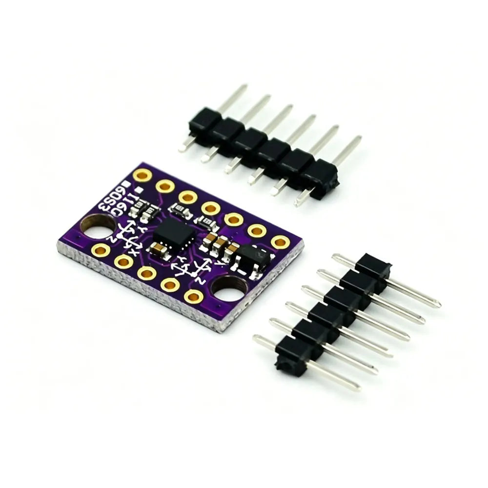 1-5pcs GY-BMI160 Module 6DOF 6-axis Angular Velocity Gyroscope+Gravity Acceleration Sensor Board IICSPI