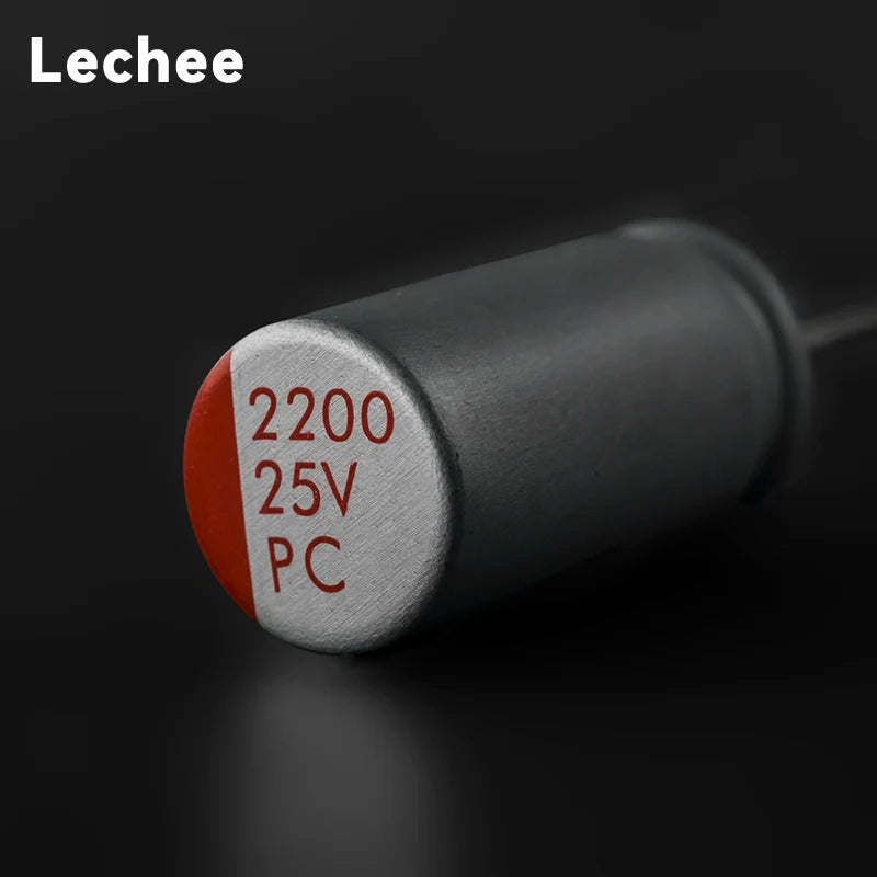 Polymer Solid Capacitor 6.3V 10V 16V 25V 35V 50V 100V 4.7uF 10uF 22uF 33uF 47uF 68uF 100uF 220uF 270uF 330uF 470uF 1000uF 2200uF