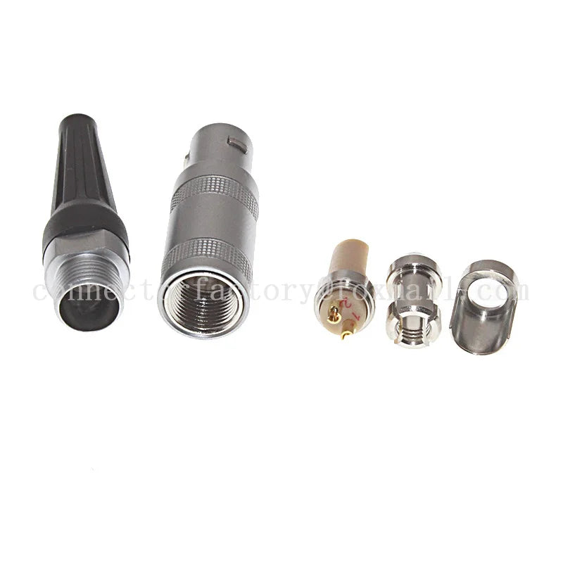 FFA ERA 00S 0S 1S 2S 1 2 3 4 5 6 7 8 10 Pin Push-pull Self-locking Precision Connector Half-moon Plug Socket Antenna RF Cable