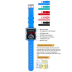 DIY Electronic Watch Kit 0.28'' LED Digital Tube Creative Watch Soldering Kit Microcontroller Watch Kit with Silicone Strap&Case