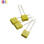 20pcs 100V Correction Capacitor 1nF 2.2nF 4.7nF 10nF 22nF 47nF 100nF 104K 0.1uF 220nF 470nF 1uF Polypropylene Film Capacitance