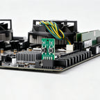Mini Computer Power Reset Switch Board 9-Pin Connector Front Panel Header for PC Desktop Motherboards with LED Status Indicators