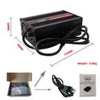 67.2V 4A  Charger Smart Aluminum Case Is Suitable For 16S 60V OLED Dispay Li-ion Lipo Battery OLED Display Fast Charger OHRIJA