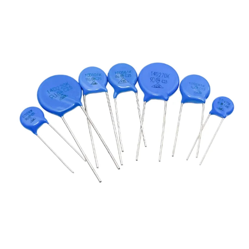 20PCS Metal Oxide Varistor MOV 07D 10D 14D 180K 220K 270K 330K 390K 470K 680K 820K 1KV Surge Protection Overvoltage Protector