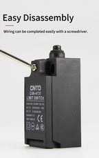 CNTD C4N-4167N Limit Switch IP67 Waterproof Coil Spring Type 3N Low Actuation Force 1NC 1NO Slow Action Forced Disconnect