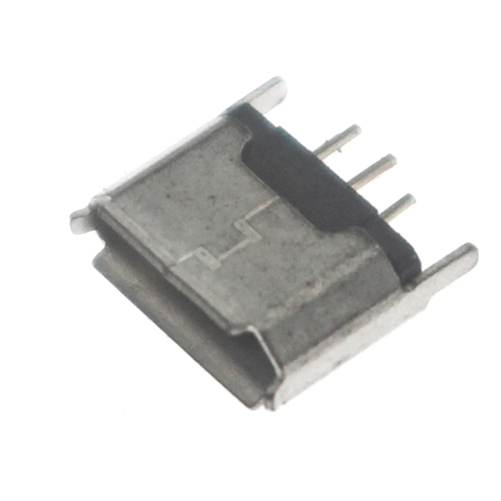 50pcs/100pcs Vertical MICRO Usb 5pin female socket seat jack Direct plug in Usb connector charging port sock power plug diy