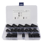 22Pcs Clip On Ferrite 3.5mm/5mm/7mm/9mm Cable Connector Clamp Anti-Jamming Toroidal Clip-on Clamp RFI EMI Noise Magnetic Filter